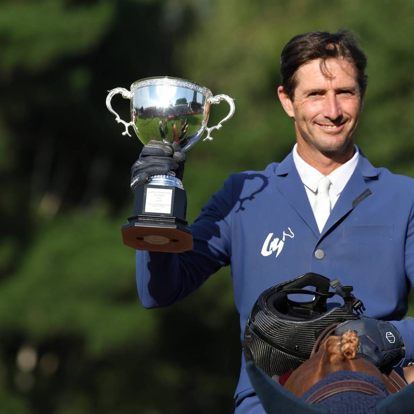 Julien Gonin was delighted with his victory on Thursday :