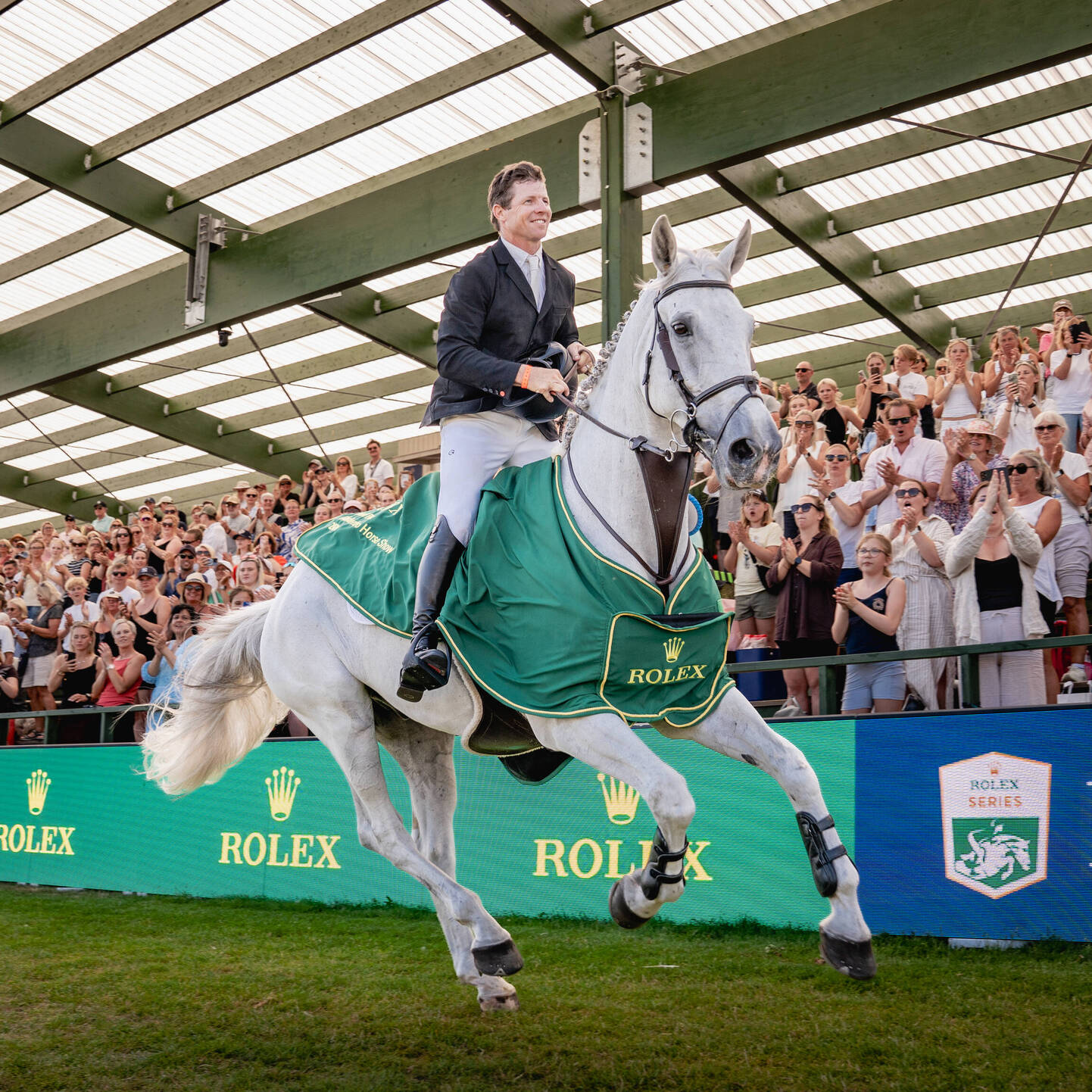 Shane Sweetnam - Winner of the Rolex Grand Prix presented by Agria 2026 with James Kann Cruz