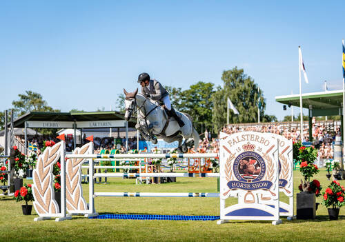 Philipp Weishaupt takes victory in the final qualifier for the Rolex Grand Prix presented by Agria
