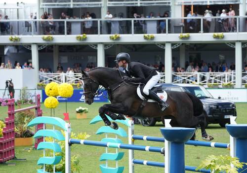 Grand Prix; Jerome Guery & Quel Homme De Hus. Photo (C) Rolex/Sportfot