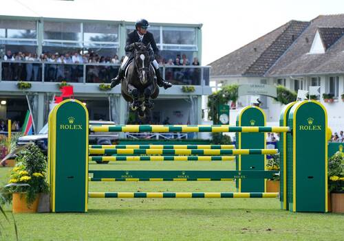 Grand Prix;  Jerome Guery & Quel Homme De Hus. Photo (C) Rolex/Sportfot