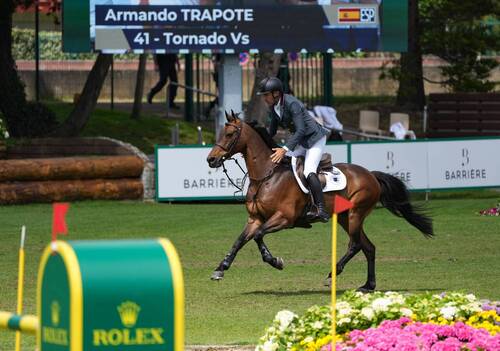Grand Prix; Armando Trapote & Tornado VS. Photo (C) Rolex/Sportfot