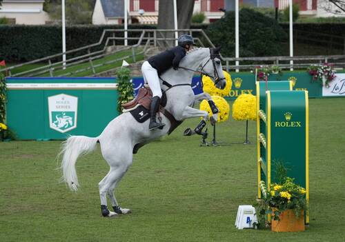 Grand Prix; Martin Fuchs & Leonie Jei.  Photo (C) Rolex/Sportfot