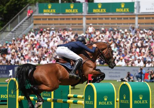 Grand Prix; Gregory Wathelet & Bond Jamesbond De Hay. Photo (C) Rolex/Sportfot