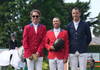 Rolex Series: Kent Farrington and Greya on top of the podium at the Rolex Grand Prix Ville de La Baule