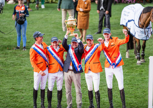 Dutch Triumph in Thrilling Nations’ Cup of Ireland for the Aga Khan Trophy