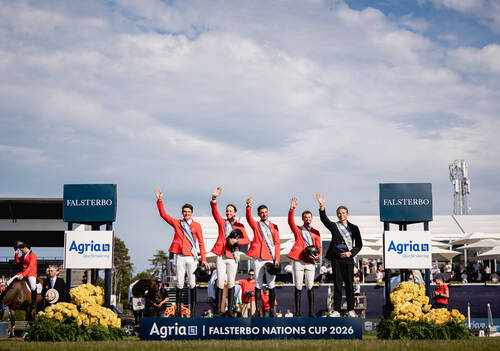 Switzerland claims victory in the Agria Falsterbo Nations Cup