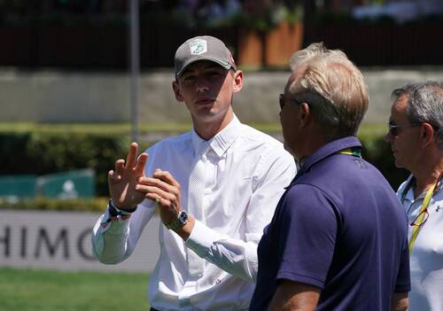 Grand Prix; course walk; Joseph Stockdale. Photo(c) Rolex/ Sportfot