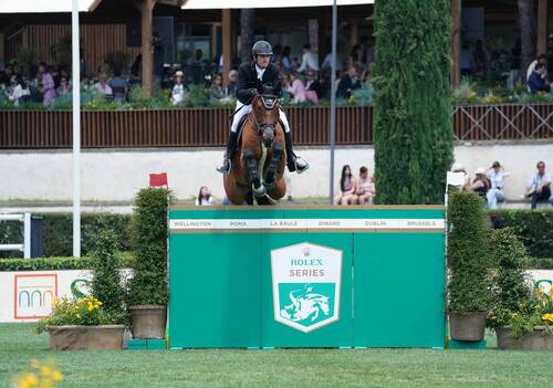Grand Prix ;Darragh & Kenny Blue. Photo(c) Rolex/Sportfot