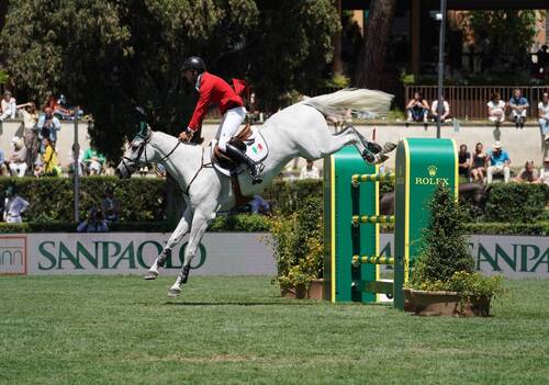 Grand Prix; Eugenio Garza Perez & Contago z. Photo(c) Rolex/Sportfot