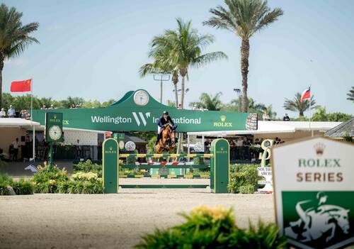 Ben Maher Claims Victory in the First Qualifier for the Rolex US Equestrian Open Grand Prix.