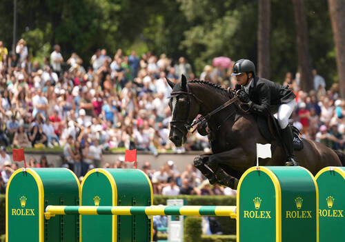 Roma 28 maggio 2023
Italia Polo Challenge
Competition 10 - CSIO5* Grand Prix Two Rounds (273.4.3) - 1.60m
ROME ROLEX GRAND PRIX
Antonio Maria Garofalo ITA Conquestador
© foto di Simone Ferraro / Sport e Salute