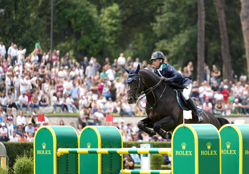 Roma 28 maggio 2023
Italia Polo Challenge
Competition 10 - CSIO5* Grand Prix Two Rounds (273.4.3) - 1.60m
ROME ROLEX GRAND PRIX
Denis Lynch IRL Vistogrand
© foto di Simone Ferraro / Sport e Salute