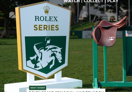 Win a Delgrange saddle – official Rolex Series giveaway