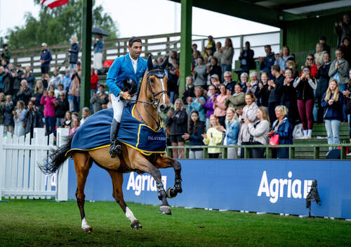 Abdel Saïd wins the qualifying round for the Rolex Grand Prix presented by Agria
