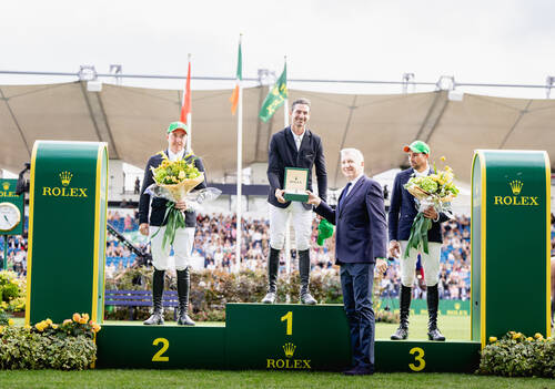STEVE GUERDAT TRIUMPHS IN A THRILLING ROLEX GRAND PRIX OF IRELAND