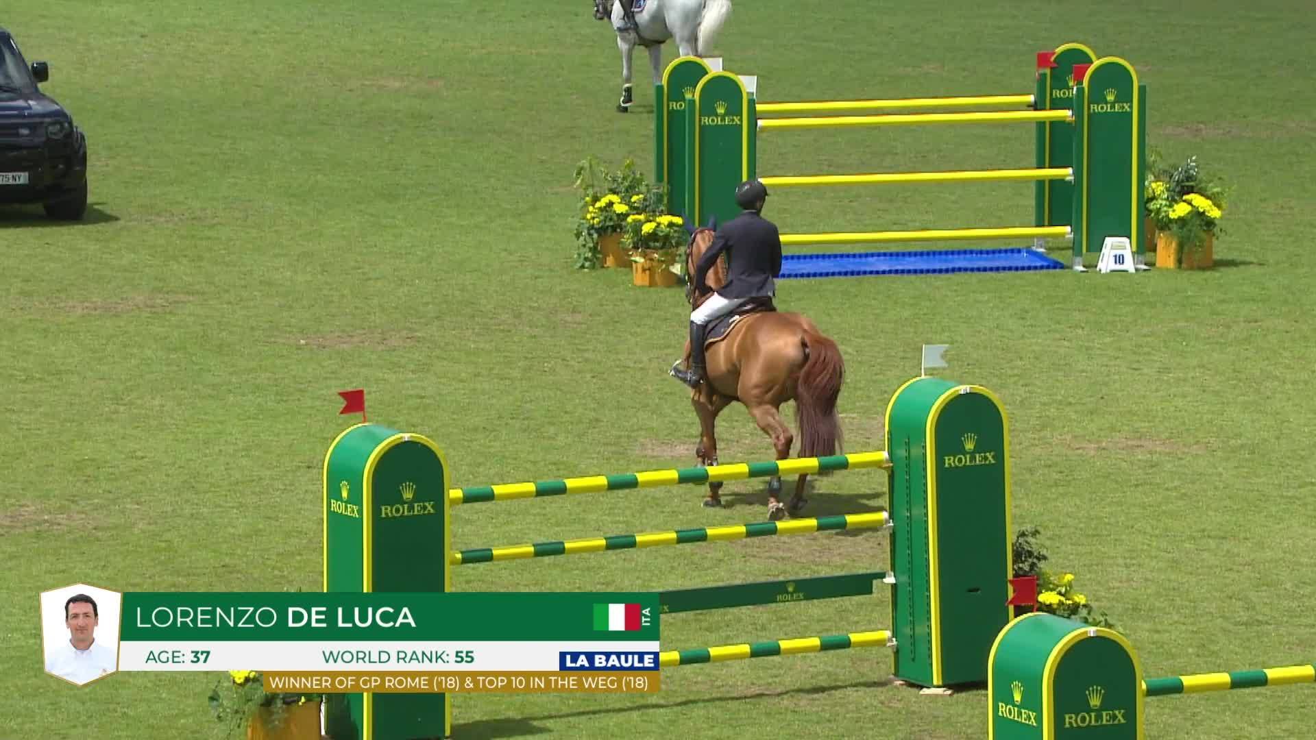 Lorenzo De Luca with Denver de Talma - Jumping International CSIO5* - CSI1* 2024 - Round 1