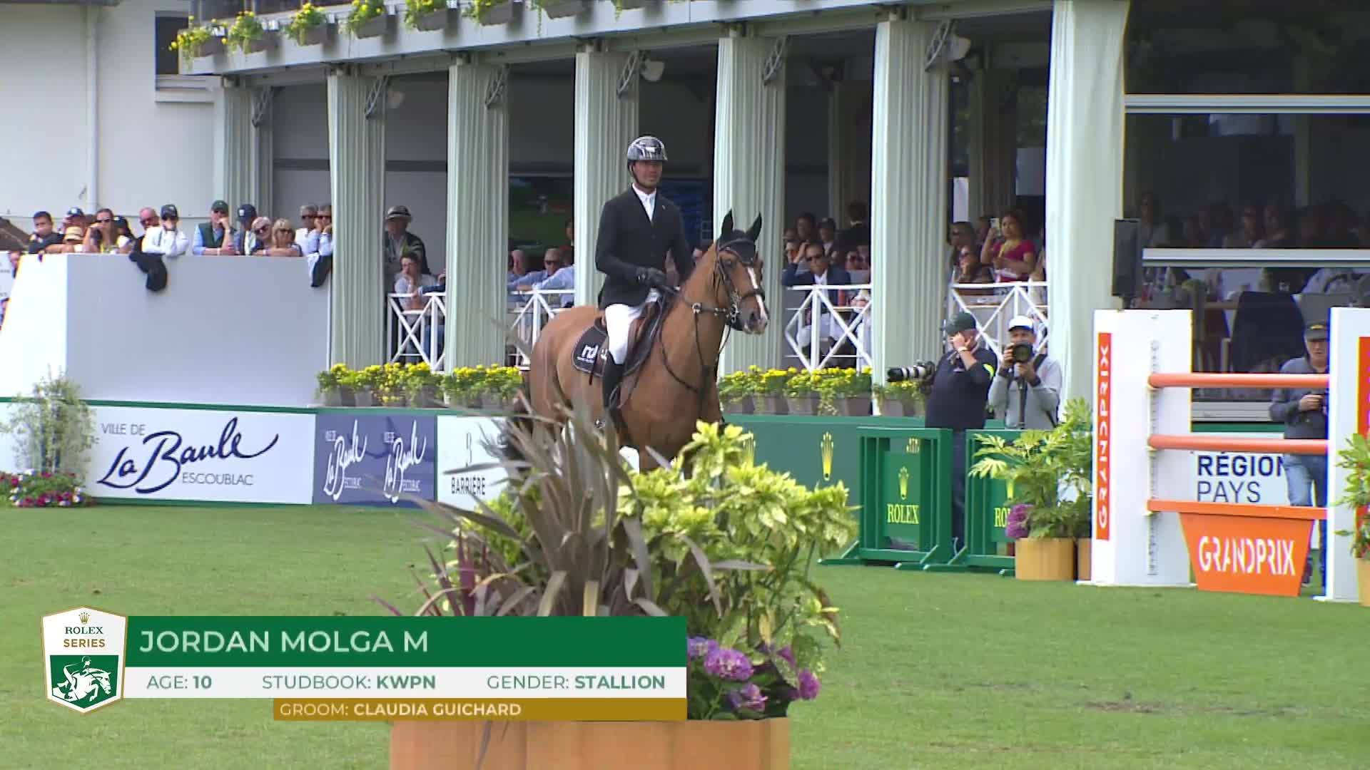 Nicolas Delmotte with Jordan Molga M - Jumping International CSIO5* - CSI1* 2024 - Round 1