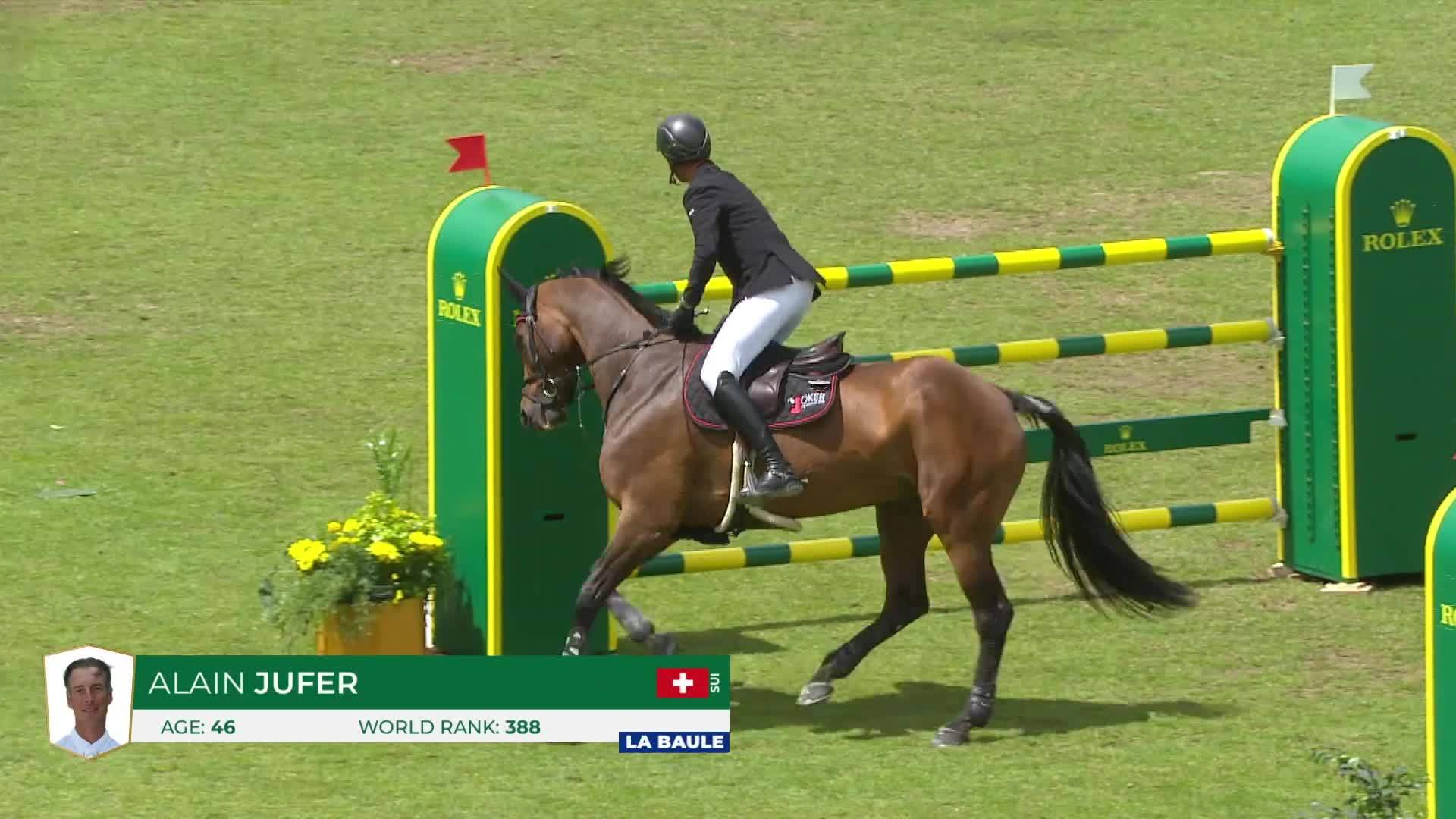 Alain Jufer with Dante Mm - Jumping International CSIO5* - CSI1* 2024 - Round 1