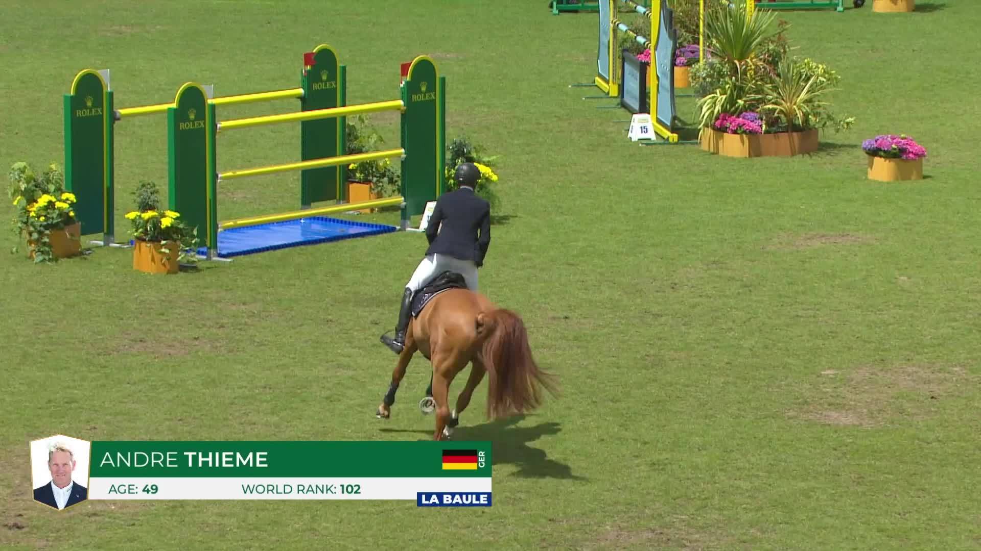 Andre Thieme with Dsp Chakaria - Jumping International CSIO5* - CSI1* 2024 - Round 1
