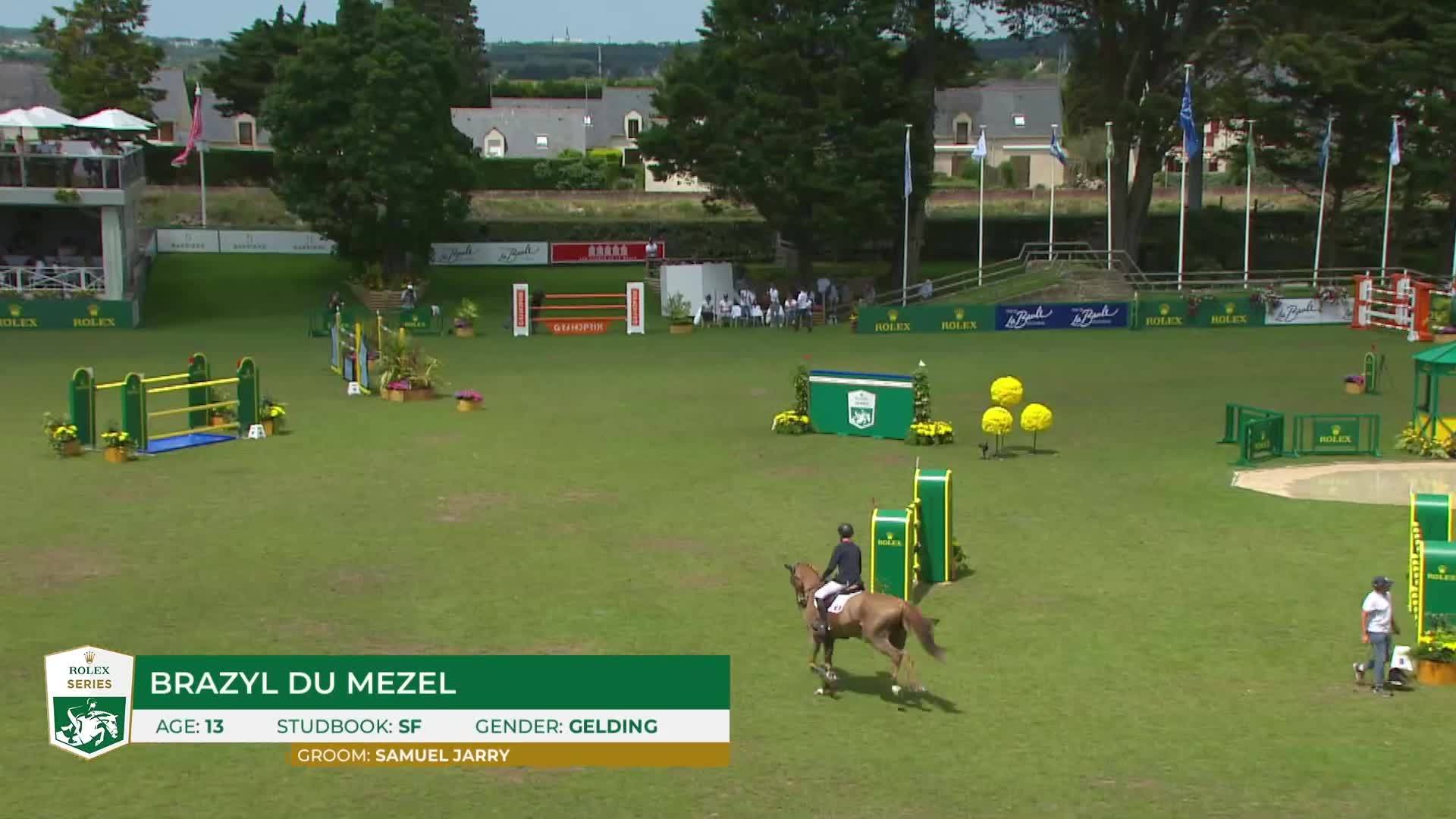 Nina Mallevaey with Nikka Vd Bisschop - CSIO 5* La Baule 2025 - Round 1