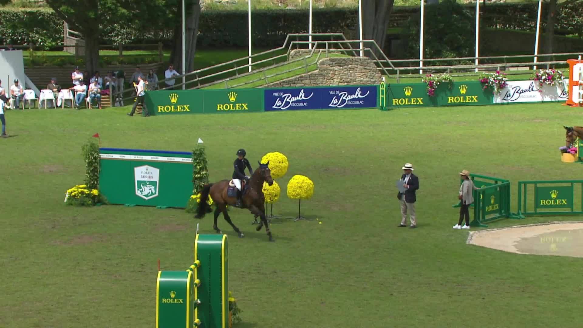 Jeanne Sadran with Dexter de Kerglenn - Jumping International CSIO5* - CSI1* 2024 - Round 1