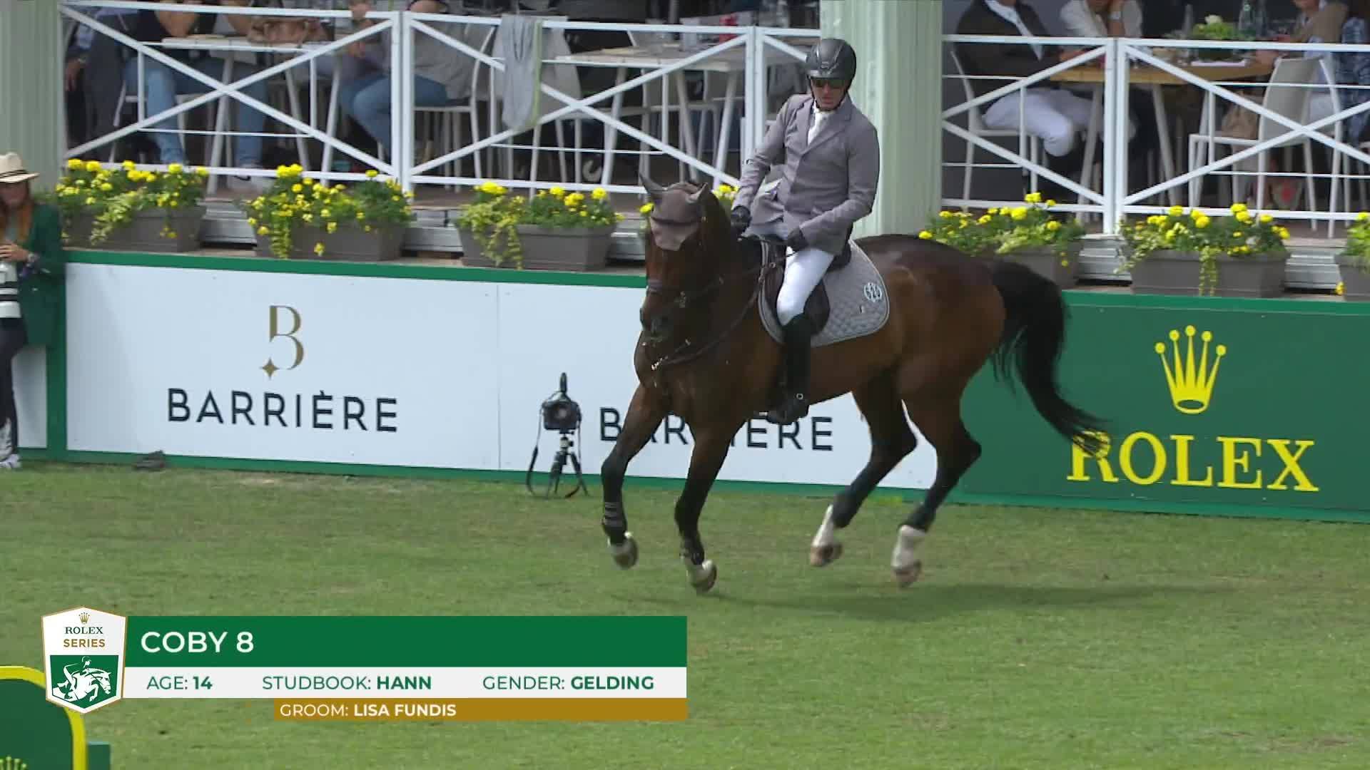 Philipp Weishaupt with Coby 8 - Jumping International CSIO5* - CSI1* 2024 - Round 1