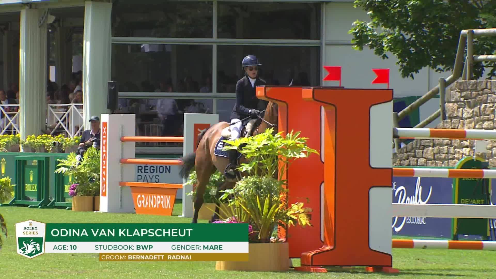 Petronella Andersson with Odina Van Klapscheut - Jumping International CSIO5* - CSI1* 2024 - Round 1