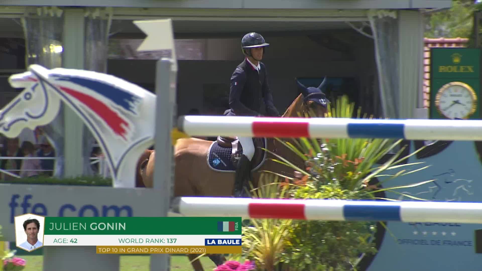 Julien Gonin with Caprice de Guinfard - Jumping International CSIO5* - CSI1* 2024 - Round 1