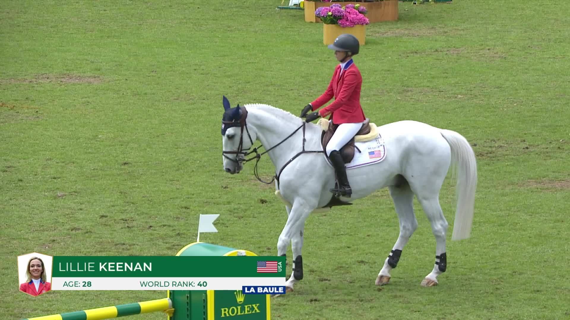 Lillie Keenan with Argan de Beliard - Jumping International CSIO5* - CSI1* 2024 - Round 1