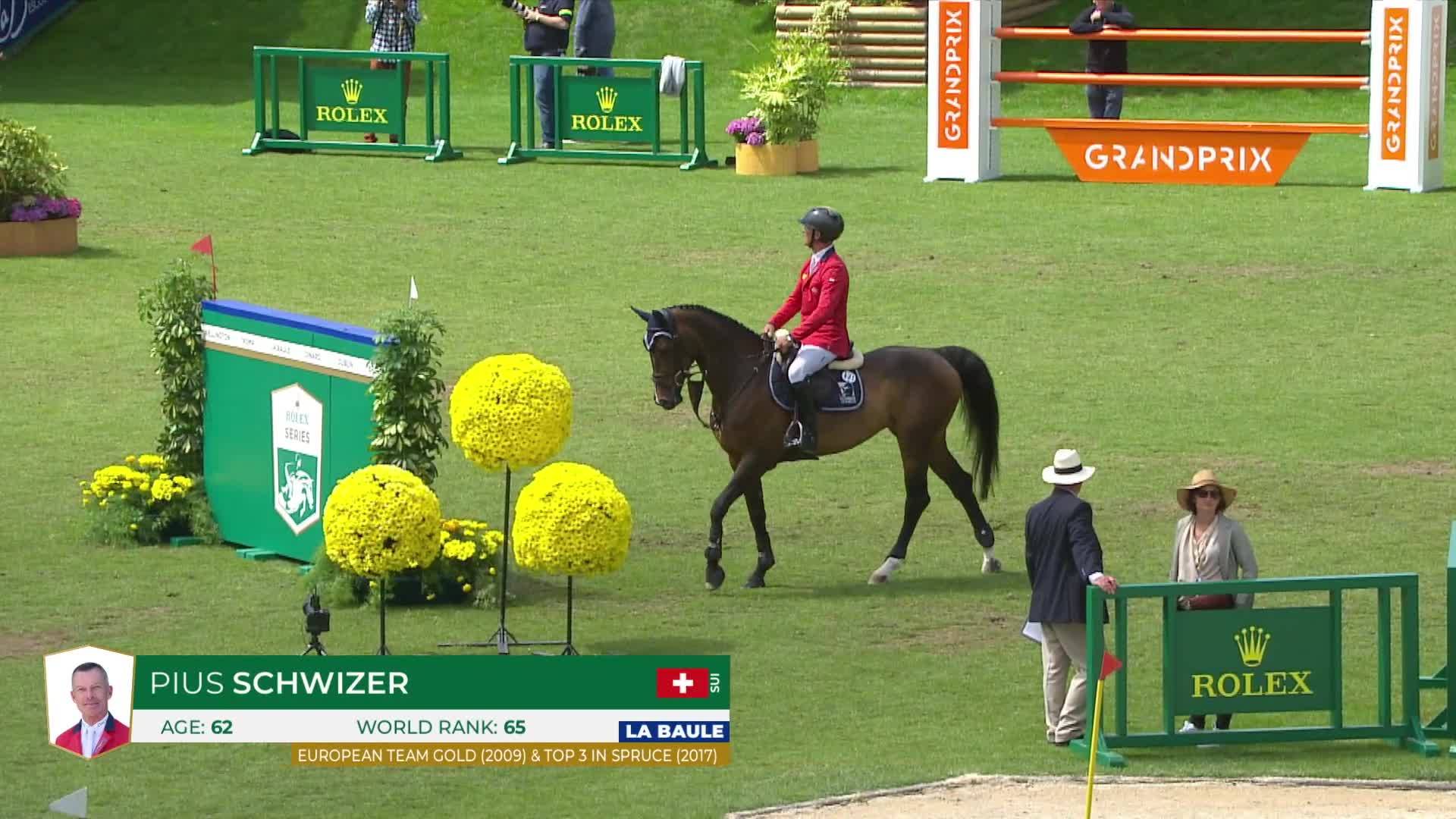 Pius Schwizer with Scarlina de Tiji Z - Jumping International CSIO5* - CSI1* 2024 - Round 1