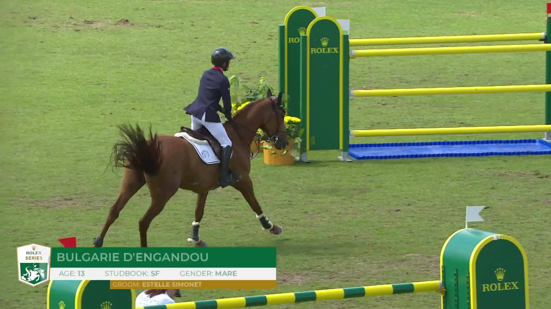 Nicolas Layec with Bulgarie d'Engandou - Jumping International CSIO5* - CSI1* 2024 - Round 1