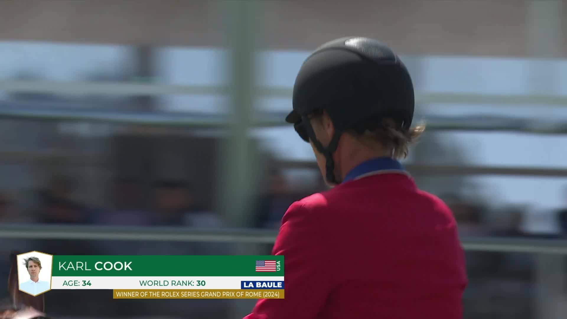 Karl Cook with Caracole de la Roque - Jumping International CSIO5* - CSI1* 2024 - Jump-Off