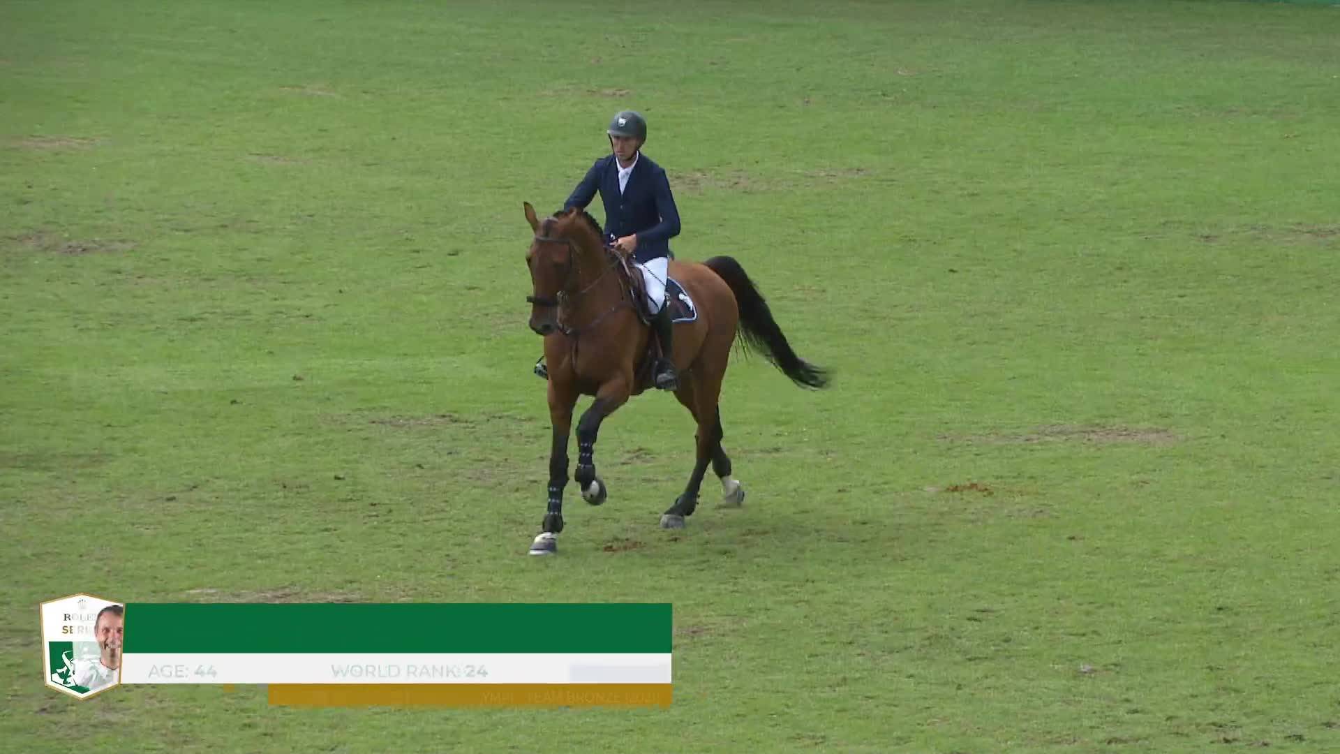 Gregory Wathelet with Bond Jamesbond de Hay - Jumping International CSIO5* - CSI1* 2024 - Jump-Off