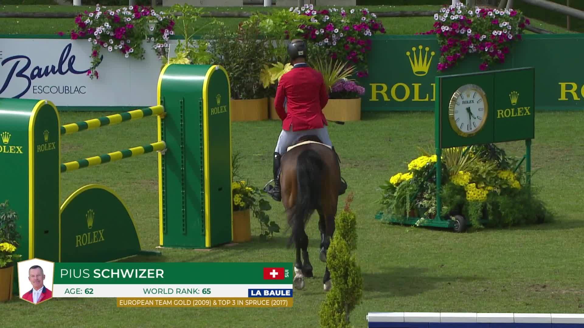 Pius Schwizer with Scarlina de Tiji Z - Jumping International CSIO5* - CSI1* 2024 - Jump-Off
