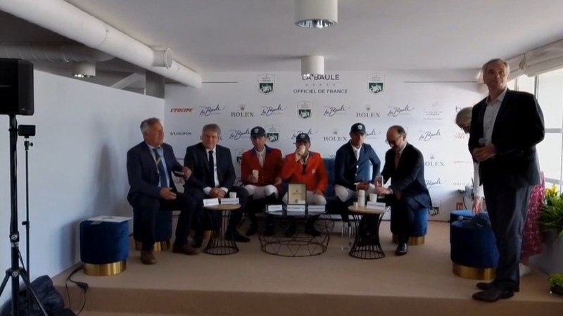 Rolex Grand Prix Jumping International de La Baule - Press Conference 2024