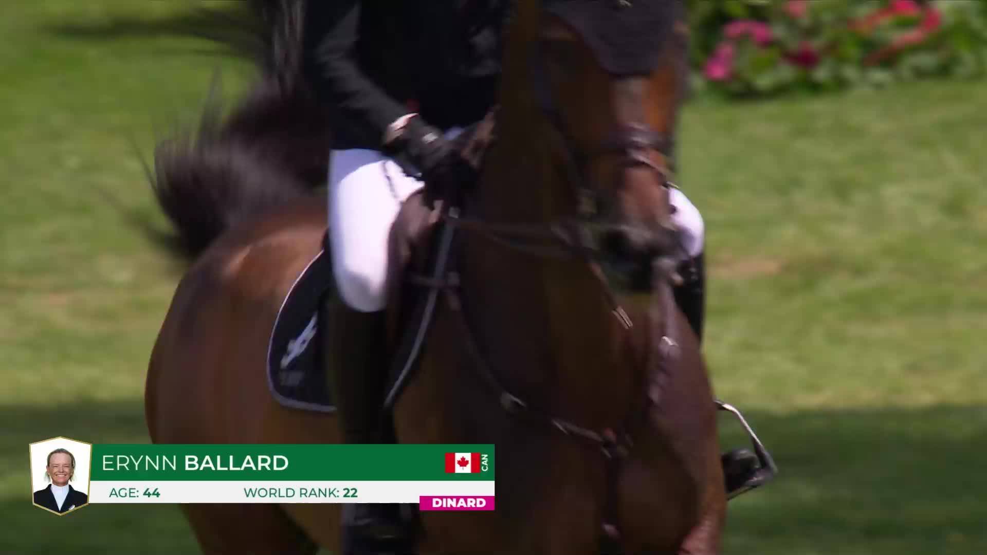 Erynn Ballard with Libido Van't Hofken - CSI 5* Dinard 2024 - Initial round