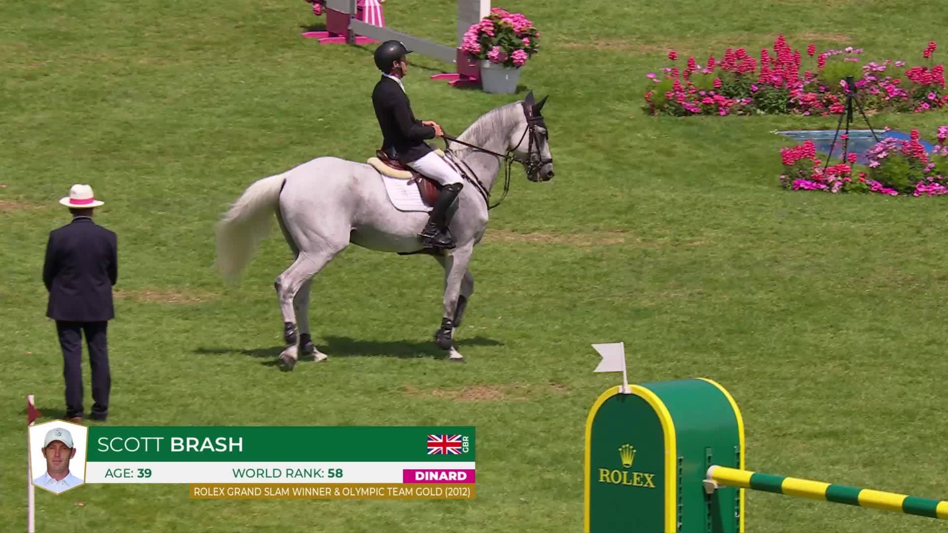 Scott Brash with Hello Valentino - CSI 5* Dinard 2024 - Initial round