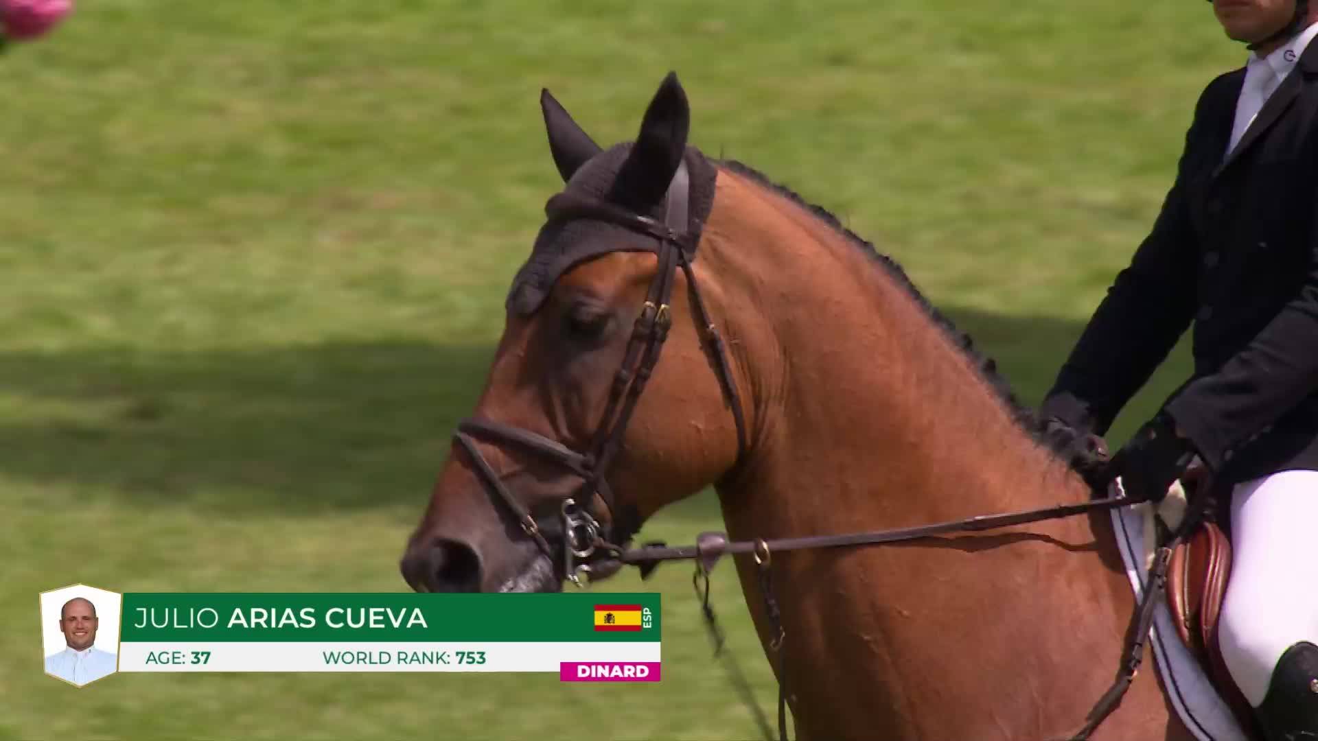 Julio Arias Cueva with Peanuts Van Baublo - CSI 5* Dinard 2024 - Initial round