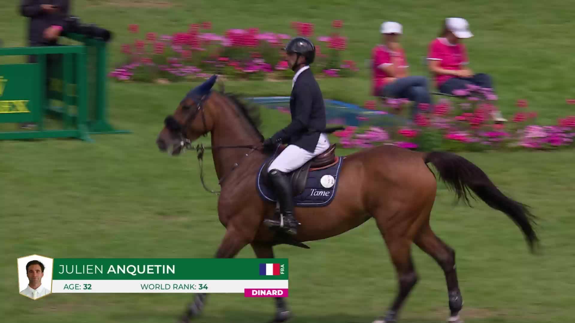 Julien Anquetin with Farah Tame - CSI 5* Dinard 2024 - Initial round