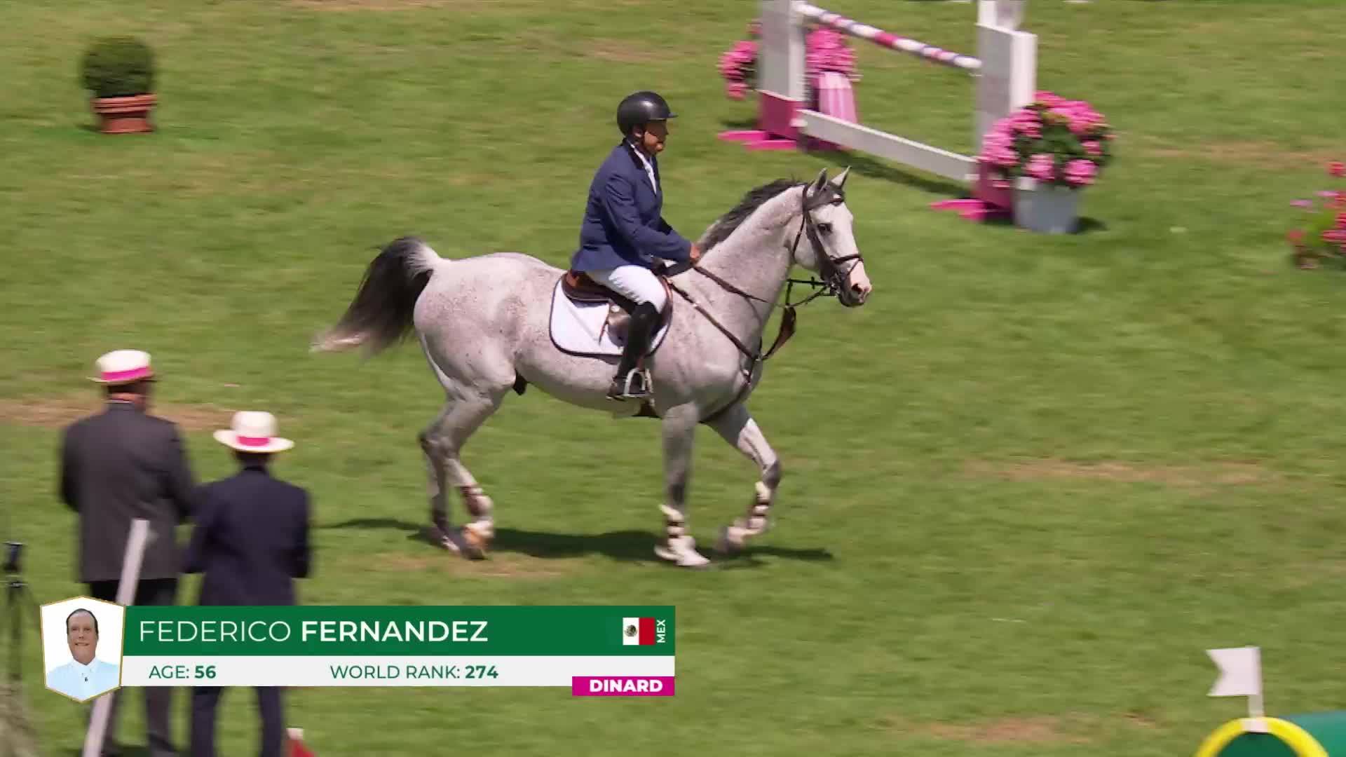 Federico Fernandez with Romeo - CSI 5* Dinard 2024 - Initial round