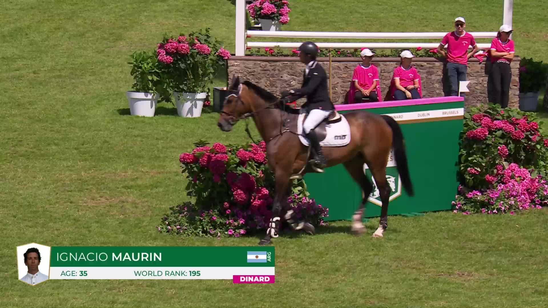 Ignacio Maurin with Conchado - CSI 5* Dinard 2024 - Initial round