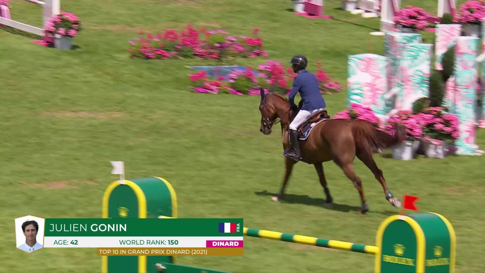 Julien Gonin with Caprice de Guinfard - CSI 5* Dinard 2024 - Initial round