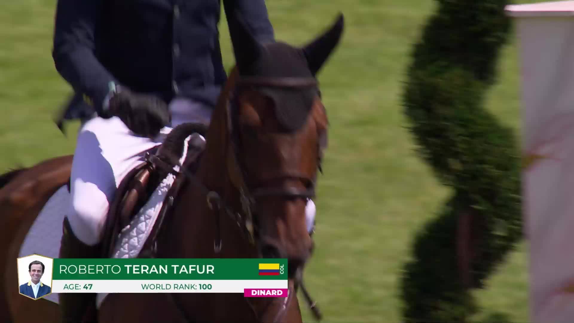 Roberto Teran Tafur with Dez' Ooktoff - CSI 5* Dinard 2024 - Initial round