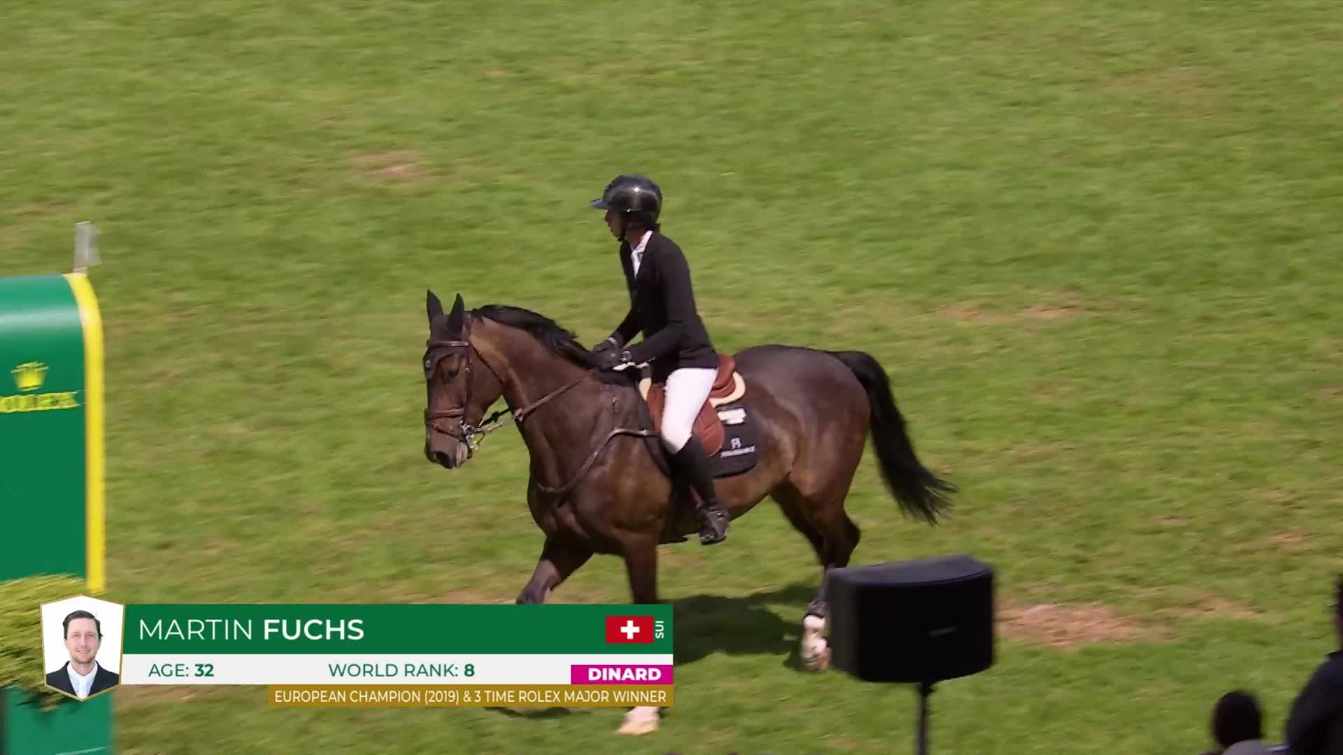 Martin Fuchs with Conner Jei - CSI 5* Dinard 2024 - Initial round