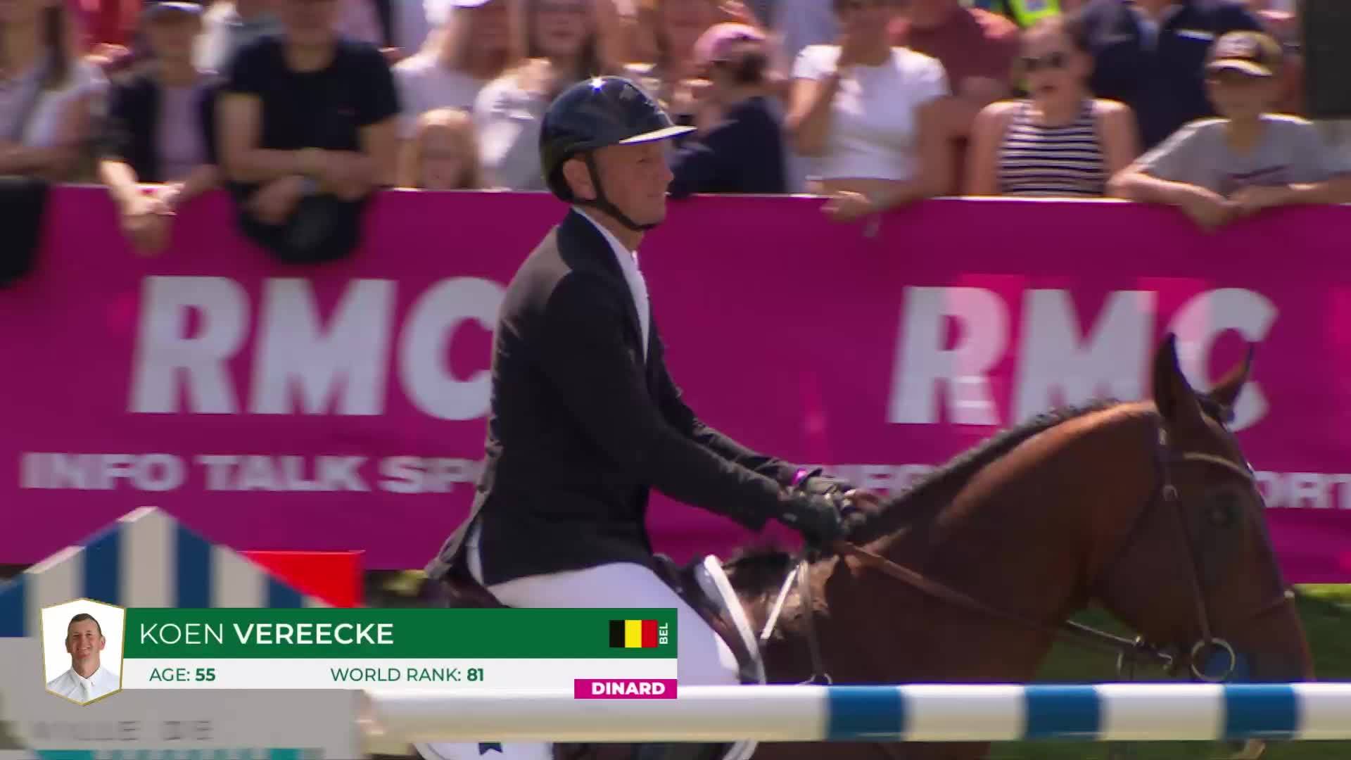 Koen Vereecke with Kasanova de la Pomme - CSI 5* Dinard 2024 - Initial round
