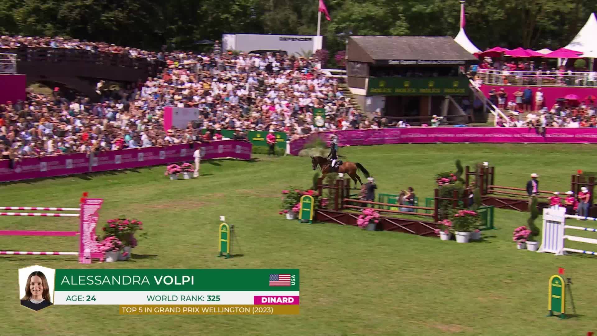 Laura Kraut with Bisquetta - CSI 5* Wellington 2025 - Round 1