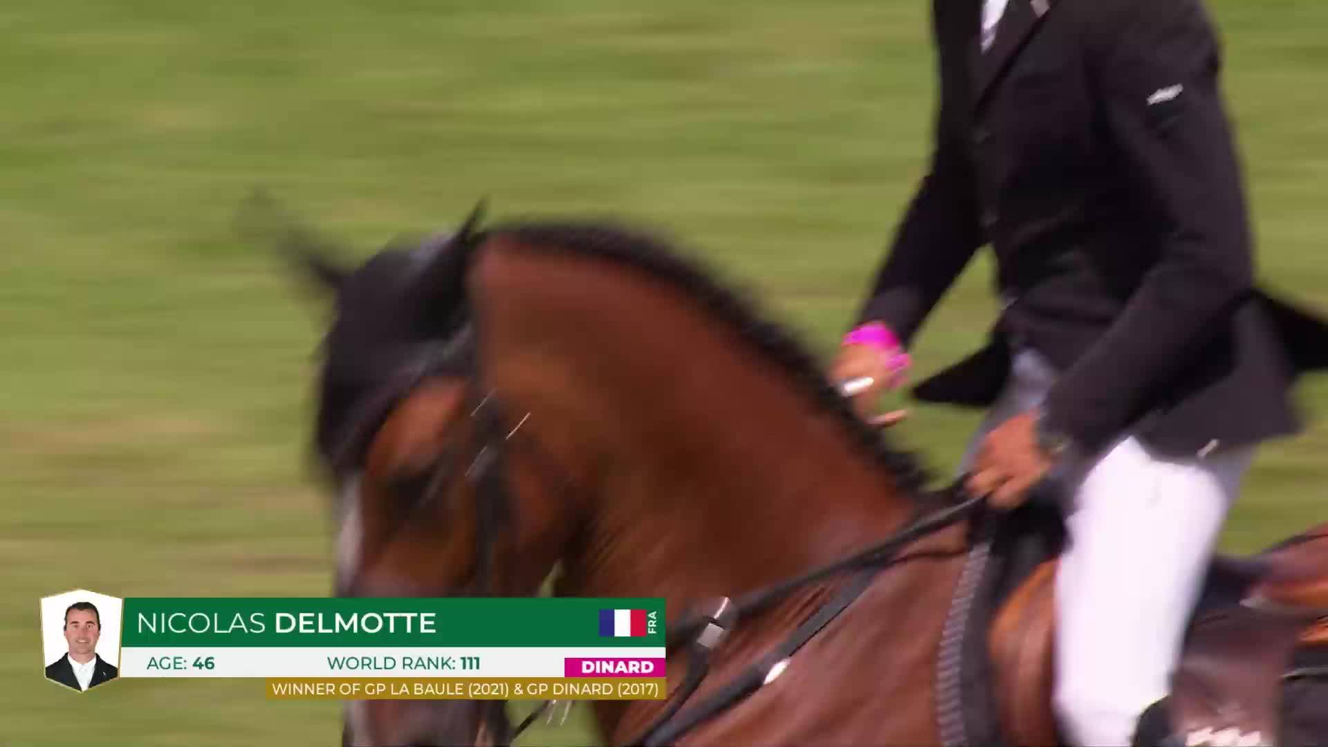 Nicolas Delmotte with Jordan Molga M - CSI 5* Dinard 2024 - Initial round
