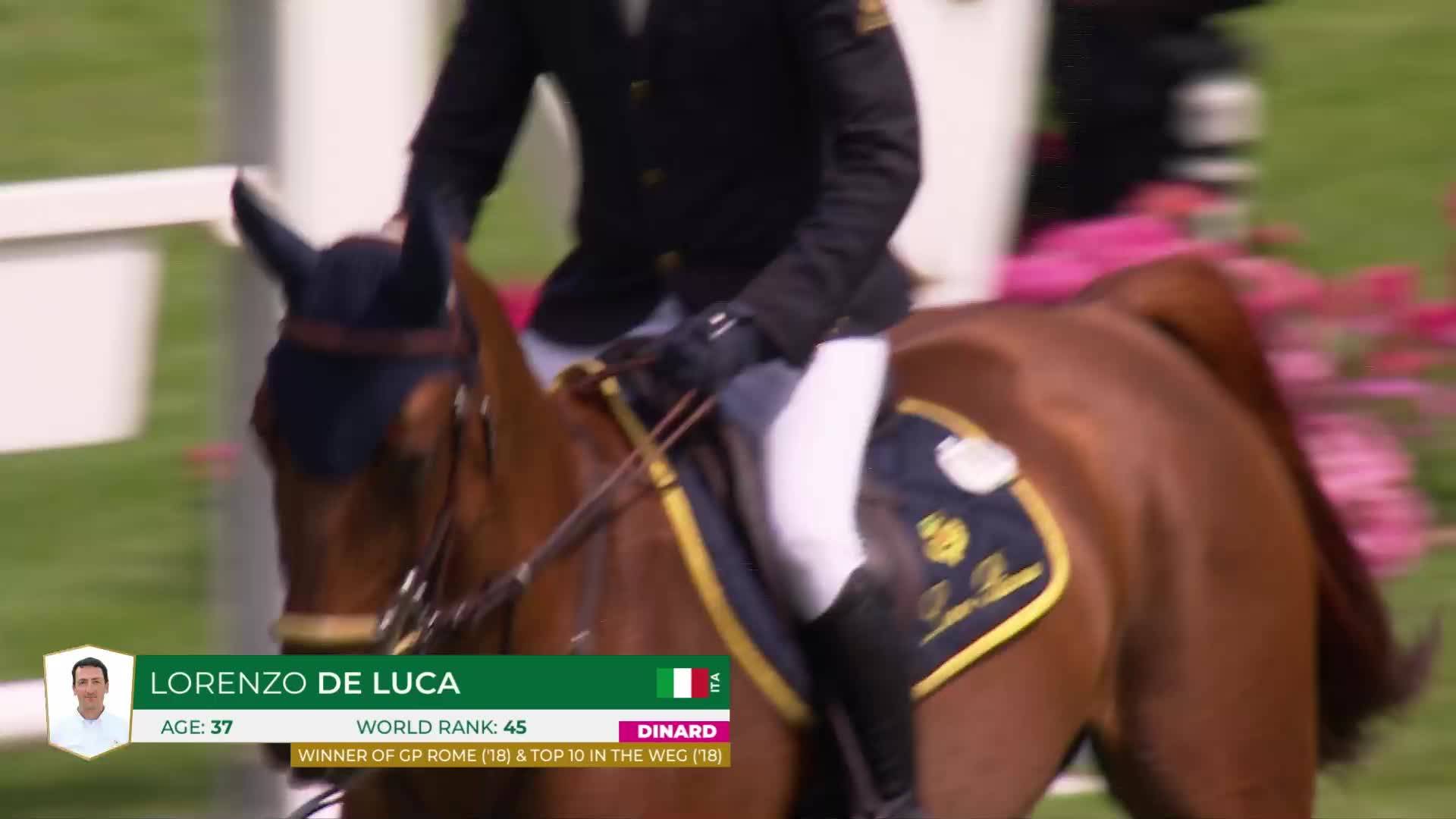 Lorenzo De Luca with Denver de Talma - CSI 5* Dinard 2024 - Initial round