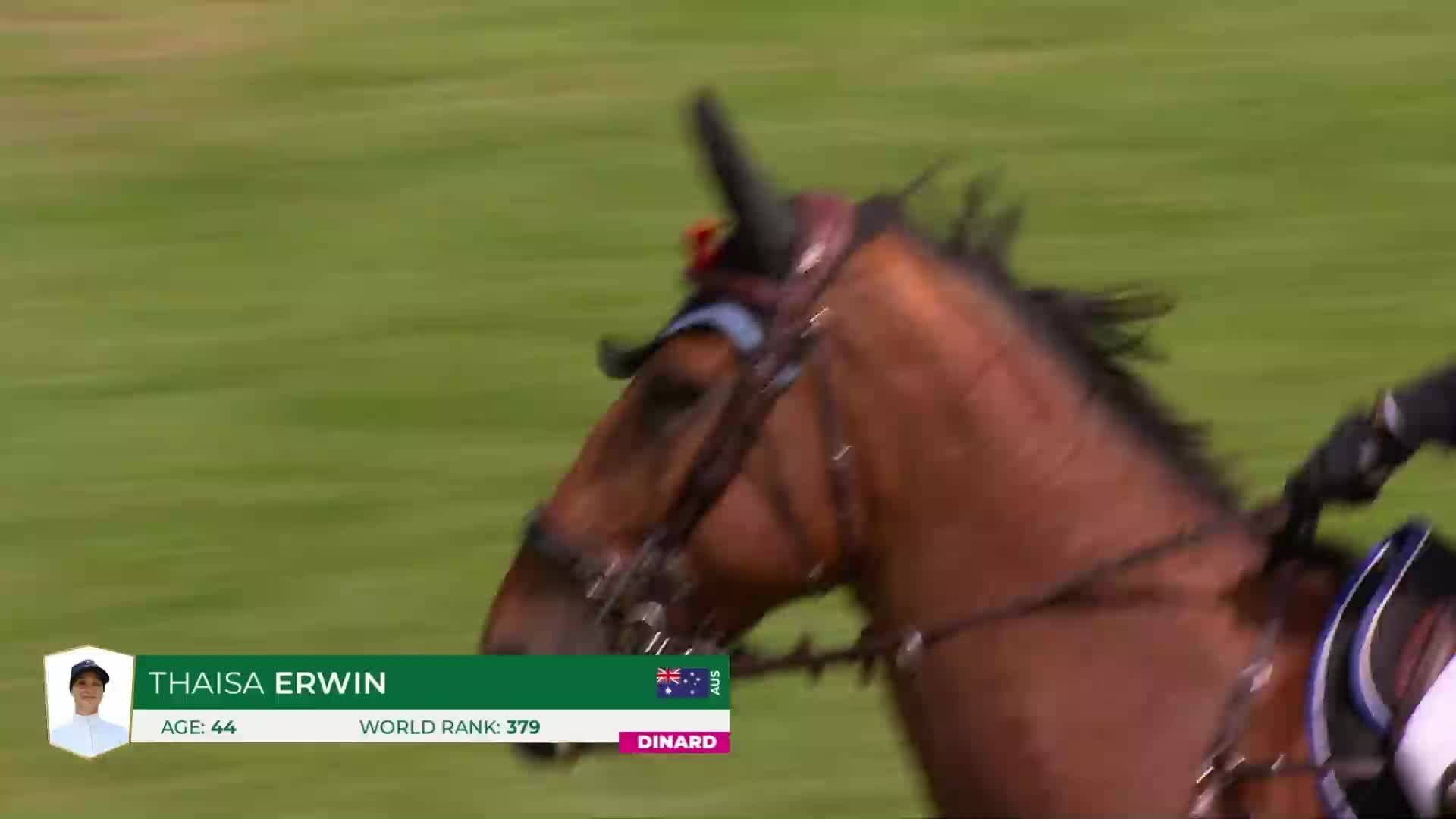 Thaisa Erwin with High Star Hero - CSI 5* Dinard 2024 - Initial round